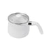 Pearl Metal 2.0L Enamel Multi Pot 16cm With Glass Lid IH Compatible White-Kiichin - The #1 Place for Japanese Goods in Your Hand!