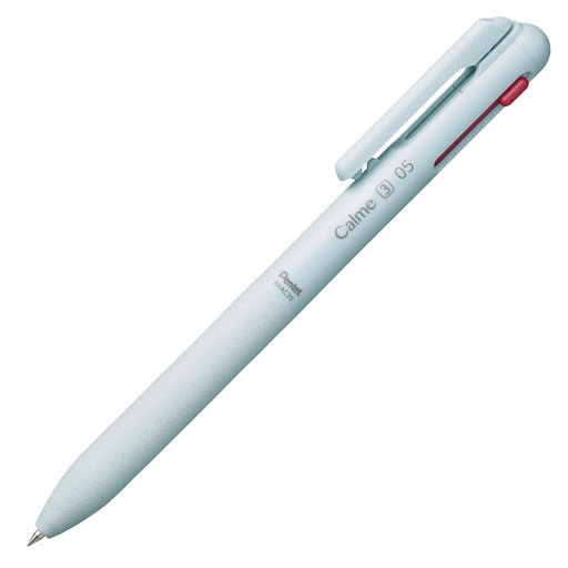 Pentel Calme Light Blue 3 Color 0.5mm Ballpoint Pen Bxac35S2-Kiichin - The #1 Place for Japanese Goods in Your Hand!