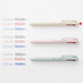 Pentel Calme 3-Color Ballpoint Pen Ultra Fine 0.35mm Beige - BXAC33H-Kiichin - The #1 Place for Japanese Goods in Your Hand!