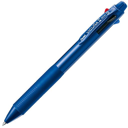 Pentel Vicuna 0.5mm Quad-Color Ballpoint Pen in Blue BXC45C-Kiichin - The #1 Place for Japanese Goods in Your Hand!