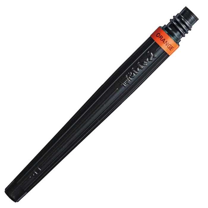Pentel Art Brush XFR-107 Set 10 Orange Brush Pen Cartridges-Kiichin - The #1 Place for Japanese Goods in Your Hand!