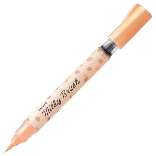 Pentel Pastel Orange Color Brush Pen Milky Brush Series Xgfh-Pf-Kiichin - The #1 Place for Japanese Goods in Your Hand!