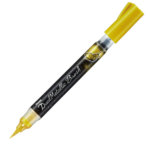 Pentel Dual Metallic Blush Gold Premium Xgfh-Dx Quality Writing Pen-Kiichin - The #1 Place for Japanese Goods in Your Hand!