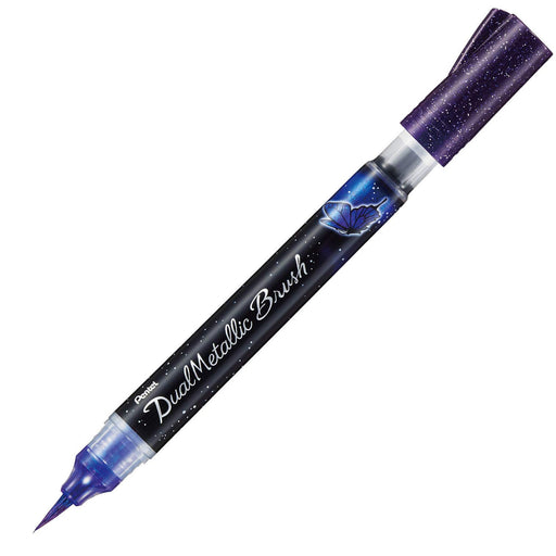 Pentel Dual Metallic Blush Violet and Blue XGFH-DV Model-Kiichin - The #1 Place for Japanese Goods in Your Hand!