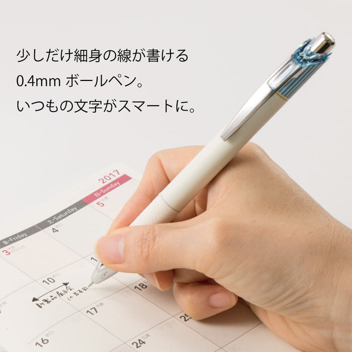 Pentel EnerGel Klena BLN74LS-A 0.4 Saxophone Blue Gel Ballpoint Pen Pack of 10-Kiichin - The #1 Place for Japanese Goods in Your Hand!
