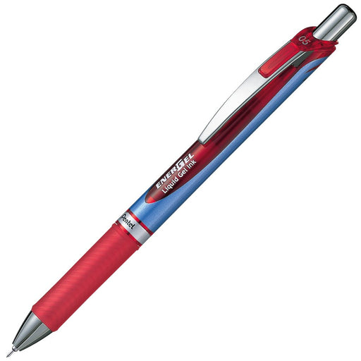 Pentel Energel 0.5 Gel Ink Ballpoint Pen in Red - Pack of 5-Kiichin - The #1 Place for Japanese Goods in Your Hand!