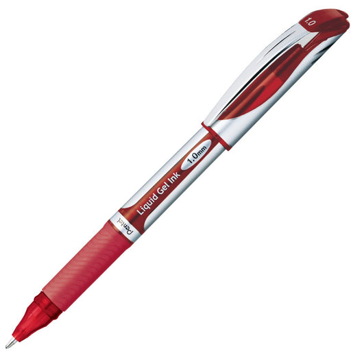 Pentel Energel Red Gel Ink Ballpoint Pen 1.0mm Pack of 5-Kiichin - The #1 Place for Japanese Goods in Your Hand!