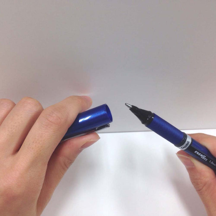 Pentel Energel Euro BL30-C Blue Gel Ink Ballpoint Pen 1.0- Pack of 10-Kiichin - The #1 Place for Japanese Goods in Your Hand!
