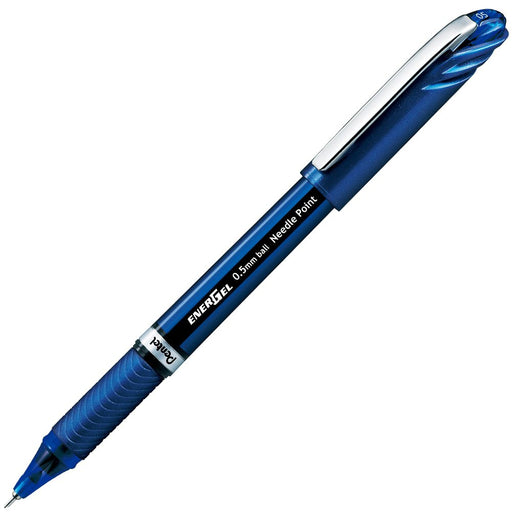 Pentel Energel Euro BLN25-C Blue 0.5 Gel Ink Ballpoint Pen Pack of 10-Kiichin - The #1 Place for Japanese Goods in Your Hand!