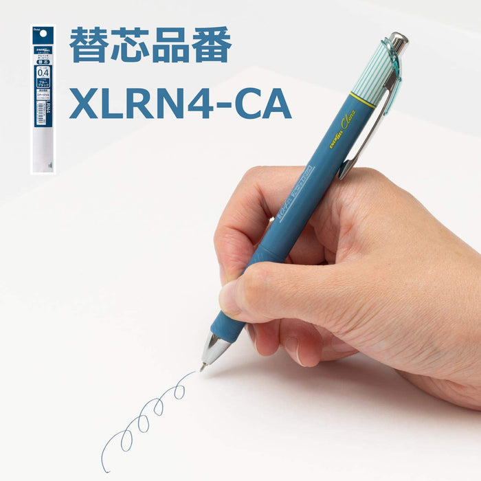 Pentel Energel Klena 04 Gel Ink Ballpoint Pen Blue Black Pack of 10-Kiichin - The #1 Place for Japanese Goods in Your Hand!