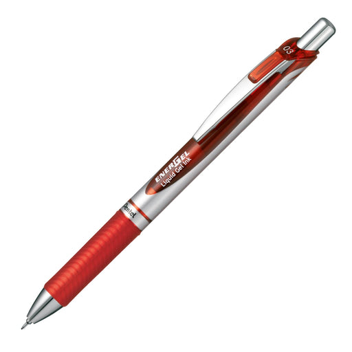 Pentel EnerGel XBLN73-B 0.3mm Red Gel Ink Ballpoint Pen-Kiichin - The #1 Place for Japanese Goods in Your Hand!