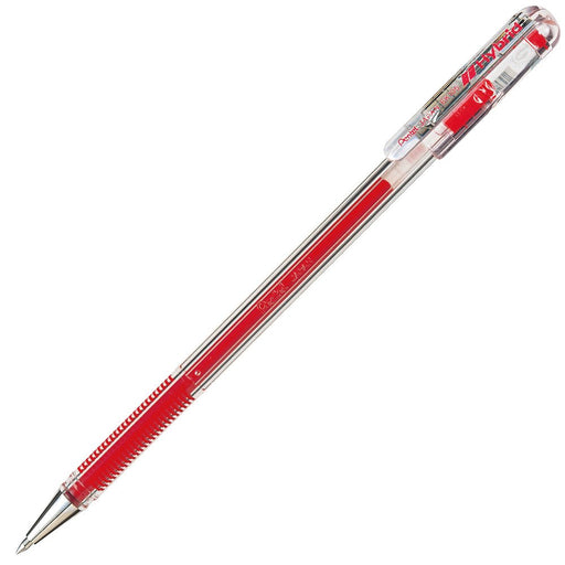 Pentel Hybrid Gel Ink Ballpoint Pen 0.5 mm Red Pack of 10-Kiichin - The #1 Place for Japanese Goods in Your Hand!