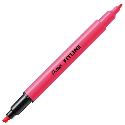 Pentel Fitline Pink Highlighter 10-Pack SLW11-P - Quality Marking Pens-Kiichin - The #1 Place for Japanese Goods in Your Hand!