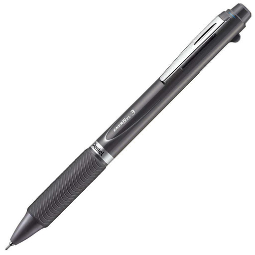 Pentel EnerGel 3-Color Ballpoint Pen with Dark Gray Axis Xblc35N-Kiichin - The #1 Place for Japanese Goods in Your Hand!