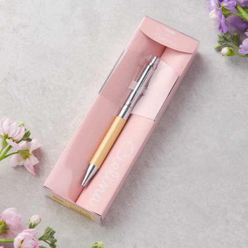 Pentel Vicuna Ex Sierra Bx3005Cg - Ballpoint Pen with 0.5mm Yellow Shaft Oil-Based Ink-Kiichin - The #1 Place for Japanese Goods in Your Hand!