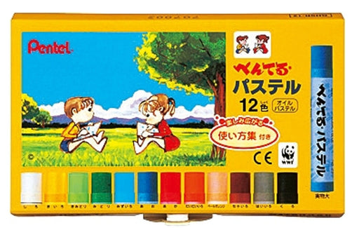 Pentel Ghsr-12 Set - 12 Vibrant Pastel Colors by Pentel-Kiichin - The #1 Place for Japanese Goods in Your Hand!