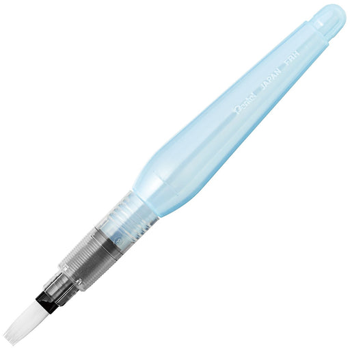 Pentel Medium Flat Water Brush in Light Blue - Pentel Art Supplies-Kiichin - The #1 Place for Japanese Goods in Your Hand!
