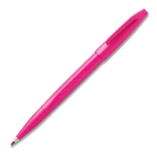 Pentel S520-Pd Signature Pink Water-Based Pen Set - Pack of 10-Kiichin - The #1 Place for Japanese Goods in Your Hand!
