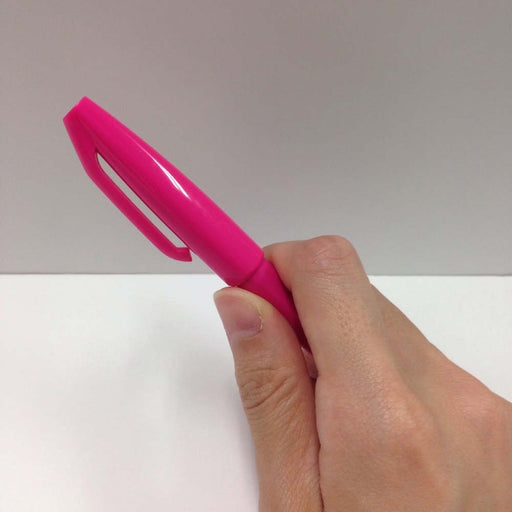 Pentel S520-Pd Signature Pink Water-Based Pen Set - Pack of 10-Kiichin - The #1 Place for Japanese Goods in Your Hand!