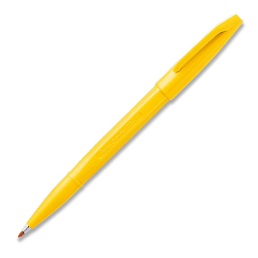 Pentel S520-GD Water-Based Signature Pen Set Yellow Pack of 10-Kiichin - The #1 Place for Japanese Goods in Your Hand!