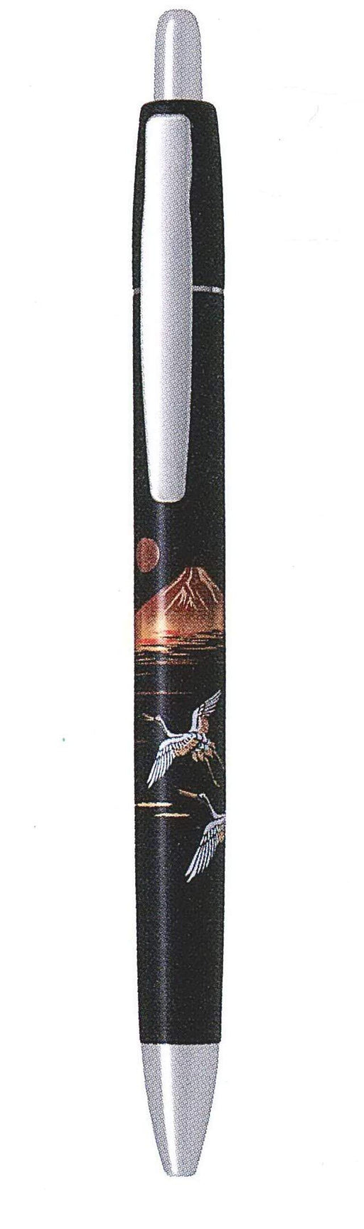 Pilot Miyaemaki BM-2SR Red Fuji and Crane Ballpoint Pen-Kiichin - The #1 Place for Japanese Goods in Your Hand!