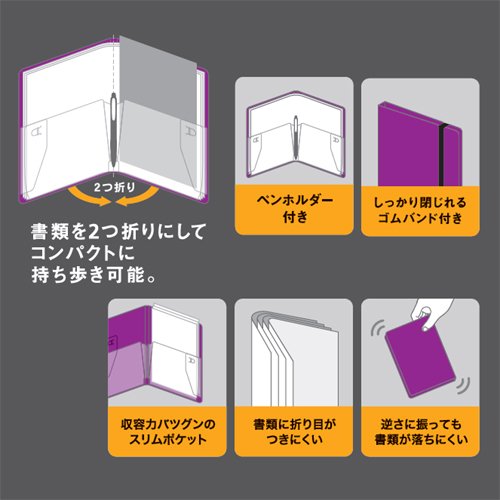 Pilot A4 Carrying Folder S Licht Collaboration A3/2-Fold Capability-Kiichin - The #1 Place for Japanese Goods in Your Hand!