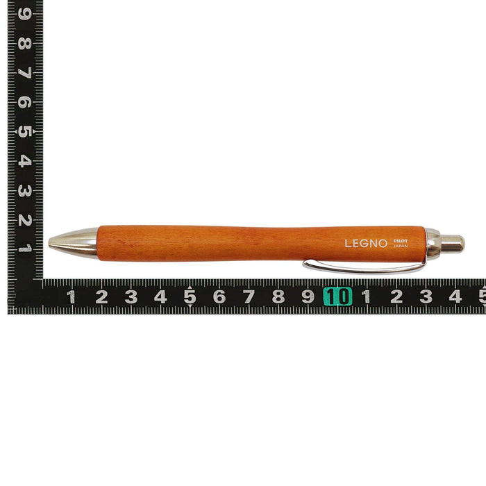 Pilot Fine Writing Knock Type Ballpoint Stick Pen in Brown Body Size 138X12mm 0.7mm 20g-Kiichin - The #1 Place for Japanese Goods in Your Hand!