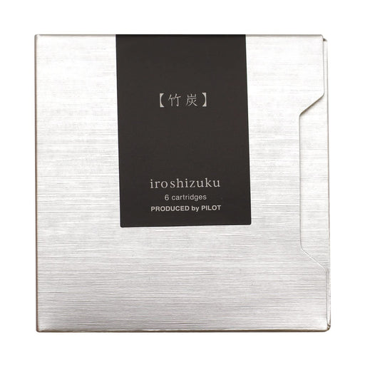 Pilot Iroshizuku Bamboo Charcoal 0.9Cc Fountain Pen Cartridge Pack of 6-Kiichin - The #1 Place for Japanese Goods in Your Hand!