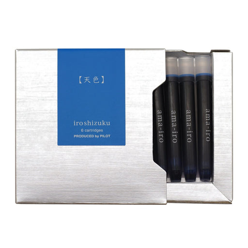 Pilot Iroshizuku Teniro 0.9cc Fountain Pen Ink Cartridge 6-Piece Set-Kiichin - The #1 Place for Japanese Goods in Your Hand!