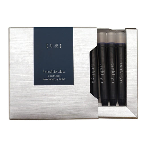 Pilot Iroshizuku Tsukiyo 0.9cc Fountain Pen Cartridge Pack of 6-Kiichin - The #1 Place for Japanese Goods in Your Hand!