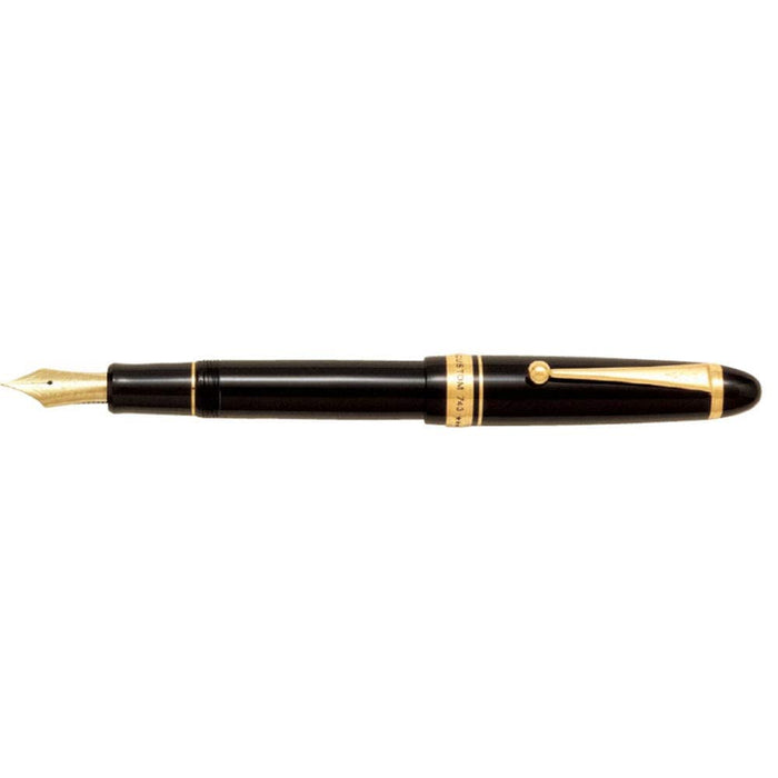 Pilot Custom 743 Medium Point Black Fountain Pen - Fkk3000Rbm Model-Kiichin - The #1 Place for Japanese Goods in Your Hand!
