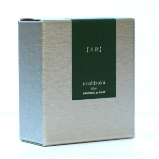 Pilot Iroshizuku Shinryoku 50ml Fountain Pen Ink - Deep Green Color-Kiichin - The #1 Place for Japanese Goods in Your Hand!