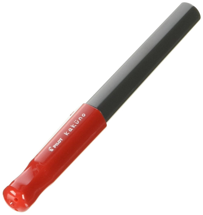 Pilot Kakuno F Red Fountain Pen - Brand Quality FKA1SRRF Model-Kiichin - The #1 Place for Japanese Goods in Your Hand!