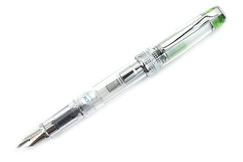 Pilot Prera Colorful Calligraphy Transparent Light Green Fountain Pen Fprn350R-Tlgcm-Kiichin - The #1 Place for Japanese Goods in Your Hand!