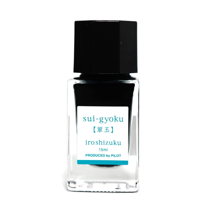 Pilot Iroshizuku Mini Jadeite Suigyoku 15ml Water-Based Fountain Pen Ink-Kiichin - The #1 Place for Japanese Goods in Your Hand!