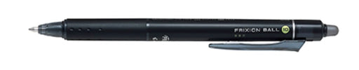 Pilot LFBK-23M-B Bold 1.0mm Friction Ball Knock Black Pens - Set of 10-Kiichin - The #1 Place for Japanese Goods in Your Hand!
