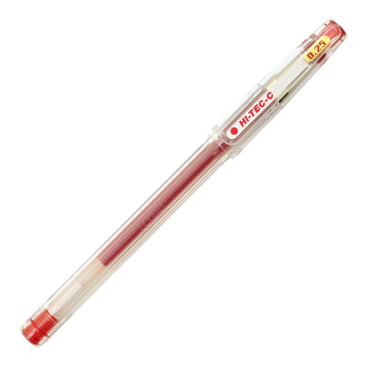 Pilot High Tech C Red 0.25 Precision Tip Pen - P-Lh-20C25-R-Kiichin - The #1 Place for Japanese Goods in Your Hand!