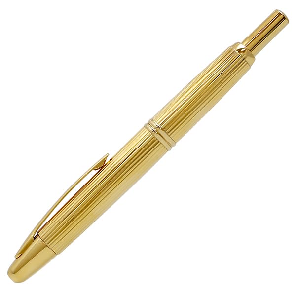 Pilot Itoya Exclusive Capless Fountain Pen Fine Nib Stripe Gold