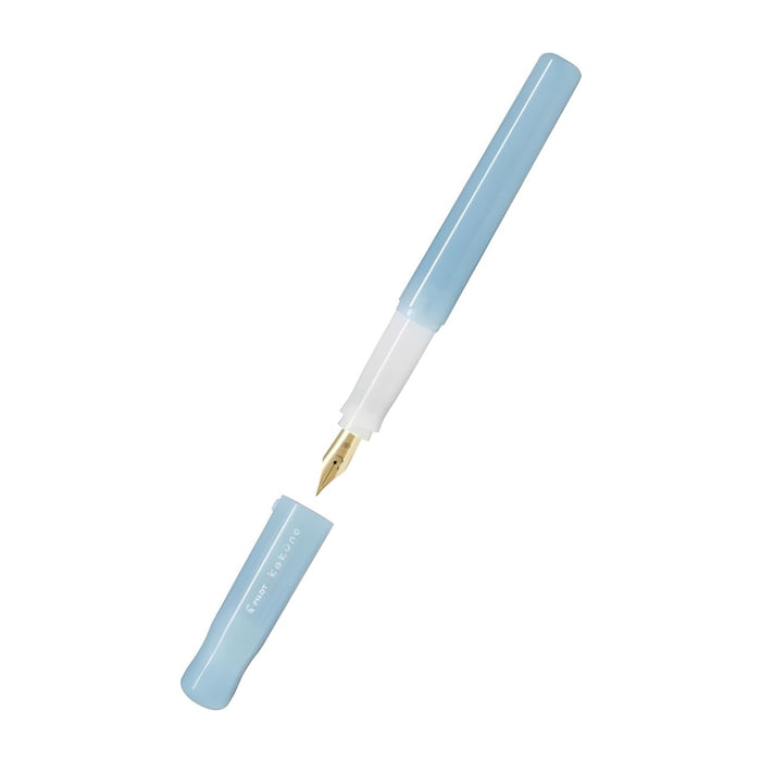 Pilot Kakuno Fountain Pen Madoromi Light Blue Fine Nib F