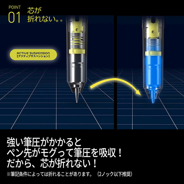 Pilot Mogul Air 0.5 Violet Mechanical Pencil Hfma-50R-V Edition-Kiichin - The #1 Place for Japanese Goods in Your Hand!