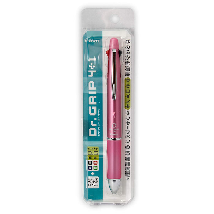 Pilot Doctor Grip 4+1 Multifunctional Writing Instrument in Shell Pink-Kiichin - The #1 Place for Japanese Goods in Your Hand!