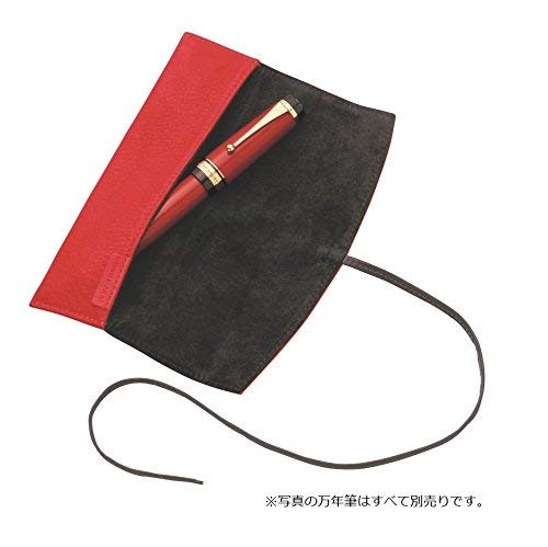 Pilot Pensamble Long Roll Pen Case 1-Pocket Design Vibrant Red-Kiichin - The #1 Place for Japanese Goods in Your Hand!