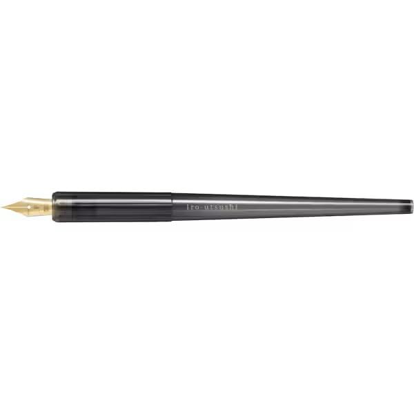 Pilot Iro-Utsusi Fountain Pen Bamboo Charcoal Medium Nib Dip Pen