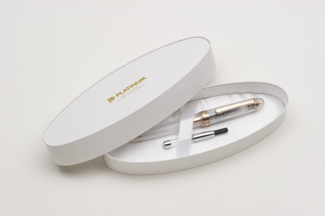 Platinum Brand #3776 Century Nice Rose Bold Fountain Pen - Model Pnb-20000R#5-4-Kiichin - The #1 Place for Japanese Goods in Your Hand!