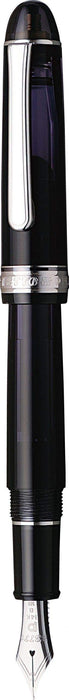 Platinum Fountain Pen Black Diamond Century #3776 Extra Fine Rhodium PNB-18000CR-Kiichin - The #1 Place for Japanese Goods in Your Hand!