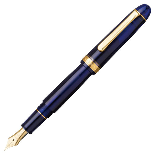 Platinum Fountain Pen Century #3776 Extra Bold Chartres Blue Regular Import-Kiichin - The #1 Place for Japanese Goods in Your Hand!