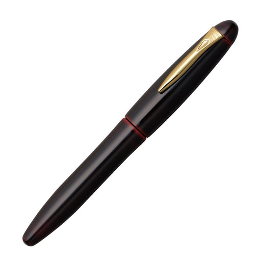 Izumo Tame-Nuri Platinum Fountain Pen Akatame Bold Piz-55000#28-4-Kiichin - The #1 Place for Japanese Goods in Your Hand!