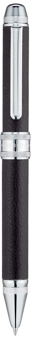 Platinum Fountain Pen Multifunctional Double Action Black Cow Leather Wrapped MWBL-3000#1-Kiichin - The #1 Place for Japanese Goods in Your Hand!