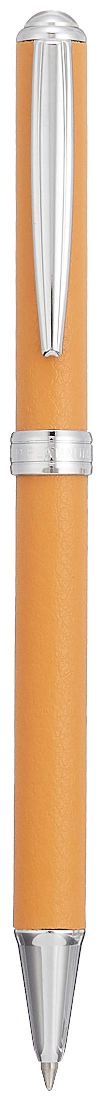 Platinum Fountain Pen BSL-3400 Beige Genuine Cow Leather Oil-Based Ballpoint-Kiichin - The #1 Place for Japanese Goods in Your Hand!