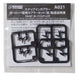 Rokuhan Z Gauge A021 Euro Type Coupler Short 6pcs-Kiichin - The #1 Place for Japanese Goods in Your Hand!